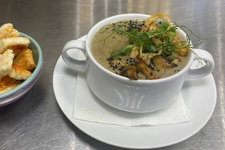 Грибной крем-суп