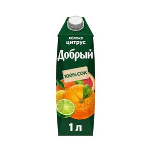 Сок Добрый яблоко-цитрус
