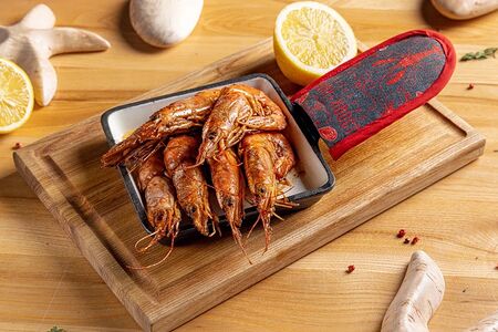 Лангустины на гриле