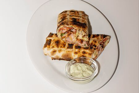 Шаурма на мангале