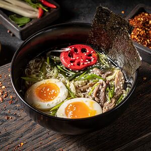 Рамен с уткой по-пекински