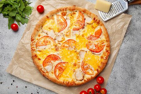 Чикен Чиз на тонком тесте