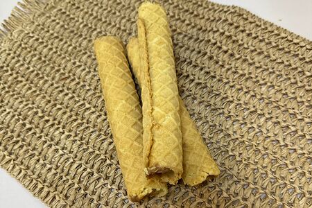 Трубочка с вареной сгущенкой