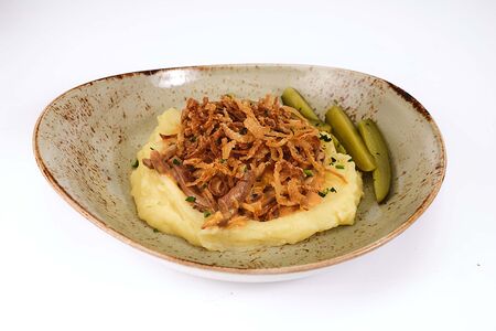 Строганов с говяжьим языком