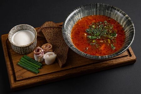 Борщ с говядиной