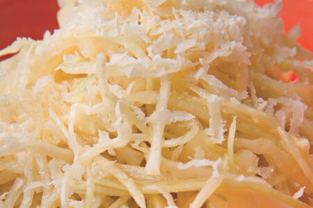 Капуста с сыром пекорино