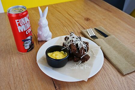 Гренки с чесноком