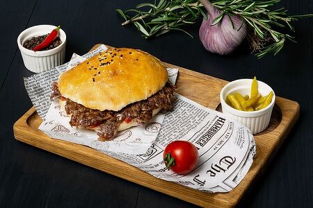 Донер в пите с говядиной