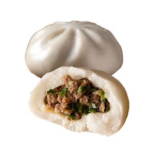 Китайские пельмени баоцзи на пару с овощами