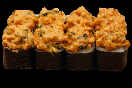 С омлетом и лососем 