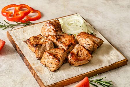 Шашлык из свиного карбонада