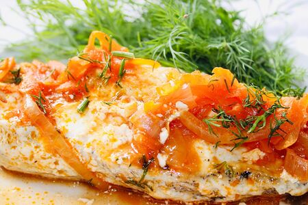 Рыба по-французски