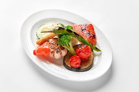 Овощи на мангале