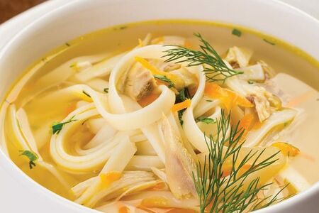 Суп-лапша с куриным филе