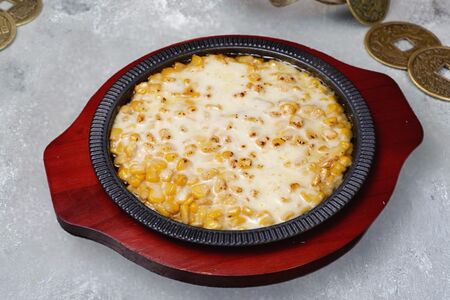 Кукуруза с нежным сыром