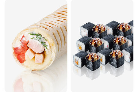 Комбо Чикен донер и Запечённый капибокс