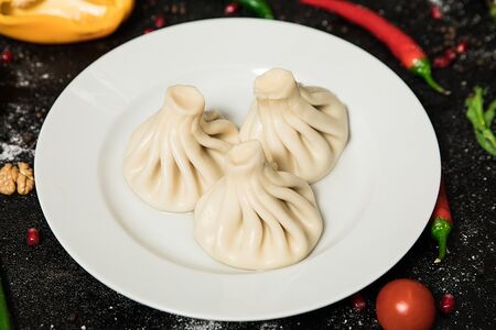 Хинкали микс (говядина, свинина)