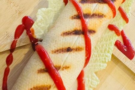 Френч-дог со свиной сосиской