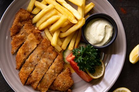 Шницель из курицы