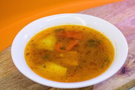 Харчо из говядины с перловкой