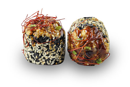 Ролл Блэк запечённый с угрём