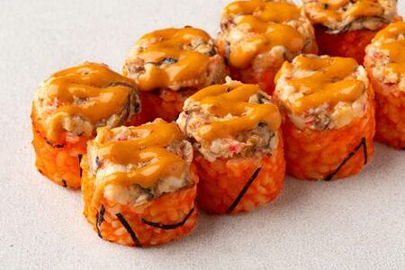 Шиитаке краб с азиатским соусом