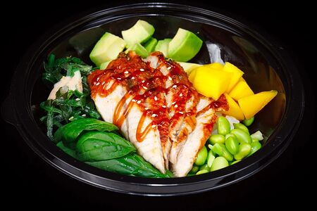 Поке с угрём