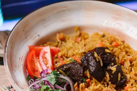 Плов Чайханский с говядиной