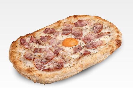 Римская пицца Карбонара