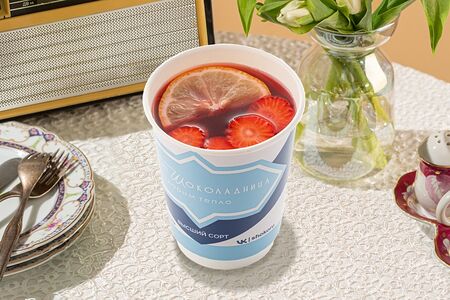 Чай клубника-земляника 