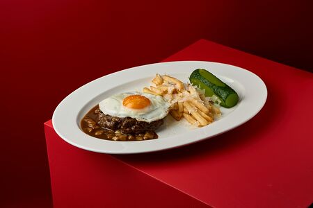 Рубленный бифштекс из мраморного бычка