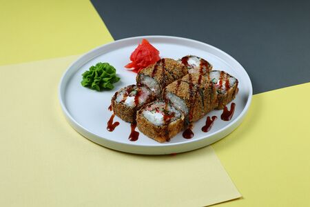 Темпура ролл Унаги