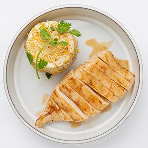 Кальмар с рисом