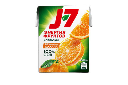 Сок J7 Апельсиновый 0,2 л