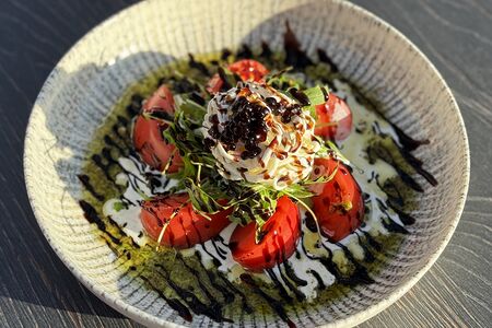 Страчателла с томатами 