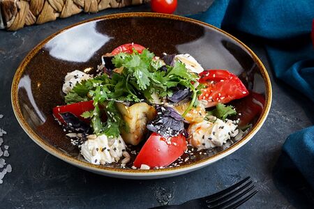 Салат Хрустящий баклажан