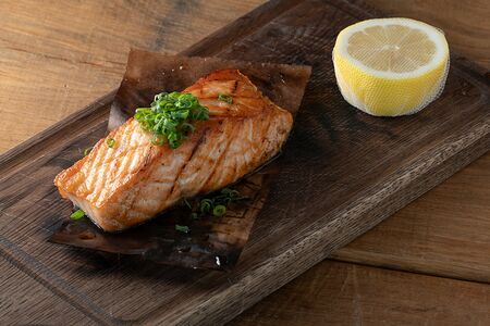 Лосось гриль