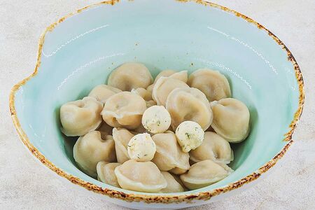 Пельмени мясные отварные
