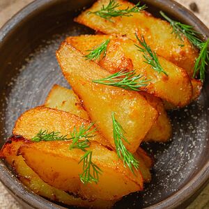 Картофель по-деревенски 