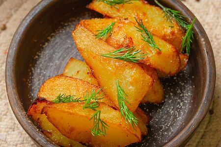 Картофель по-деревенски 