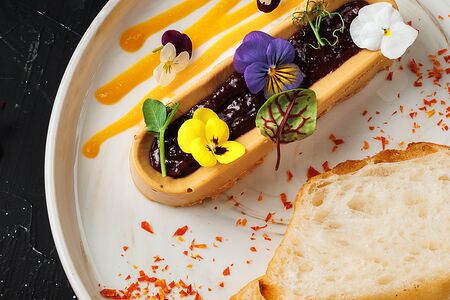 Паштет из куриной печени с джемом