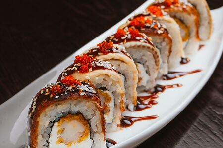 Ролл Унаги-эби