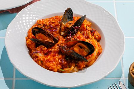 Ризотто с морепродуктами