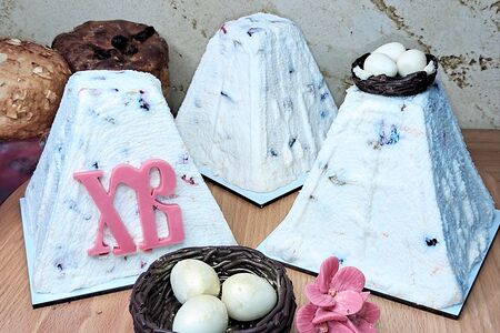 Пасха творожная с отделкой Xl