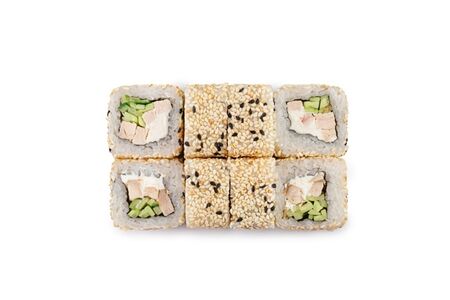 Ролл Тори в кунжуте