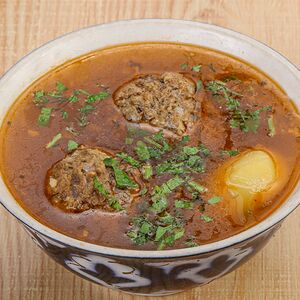 Суп Кюфта-шурпа