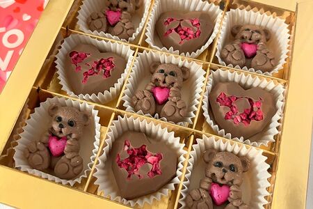 Шоколад ручной работы Любовь 14 февраля