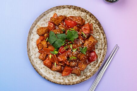 Свинина в соусе том ям