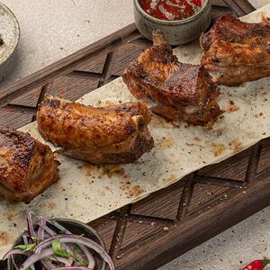 Шашлык из свининых рёбер