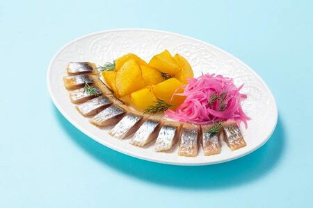 Селедка с картофелем